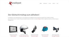 Desktop Screenshot of paradepot.ch